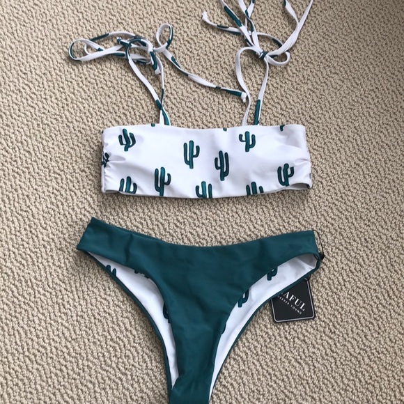 Zaful Other - Zaful reversible bikini